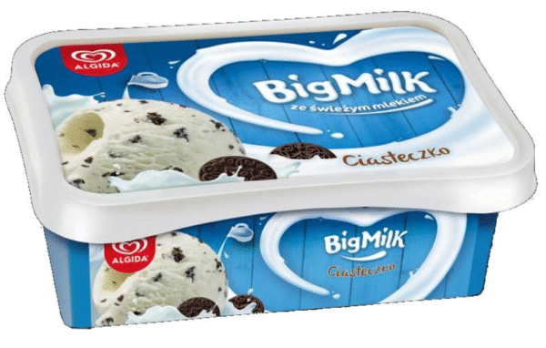 BIG MILK CIASTECZKO 900ml (6szt) ALGIDA.