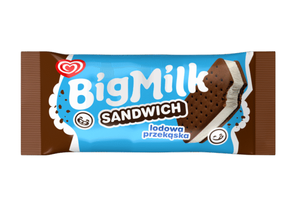 BIG MILK SANDWICH (42szt X 100ml) ALGIDA.