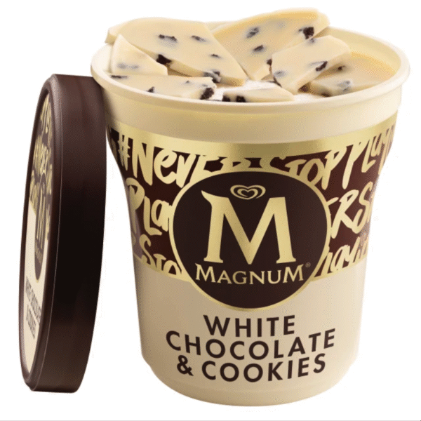 MAGNUM WHITE (8x440ml) ALGIDA.