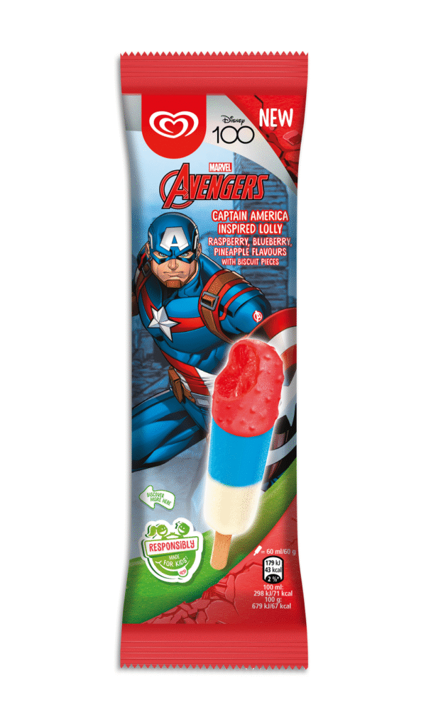 AVENGERS HERO 27x60 ml ALGIDA.