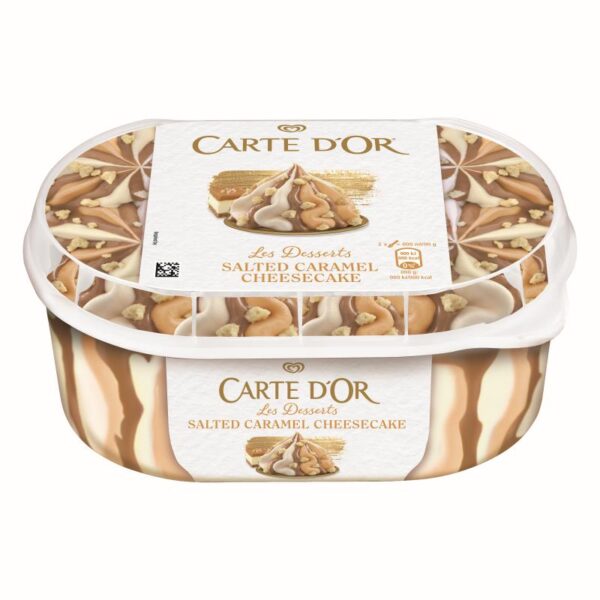 CARTE D'OR SALT CARAM CHEESEC (6x900ml) ALGIDA.