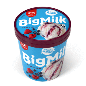 BIG MILK FOREST FRUIT KUBEŁEK (8x450ml) ALGIDA.