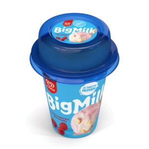 BIG MILK RASPBERR KUBEK(16x150ml) ALGIDA.