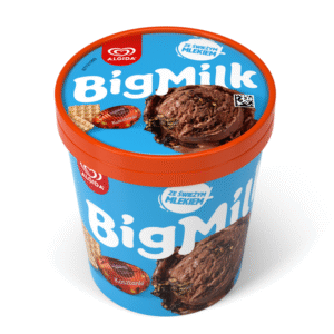 BIG MILK KUBEK KASZTANKI (8X450ML) ALGIDA.