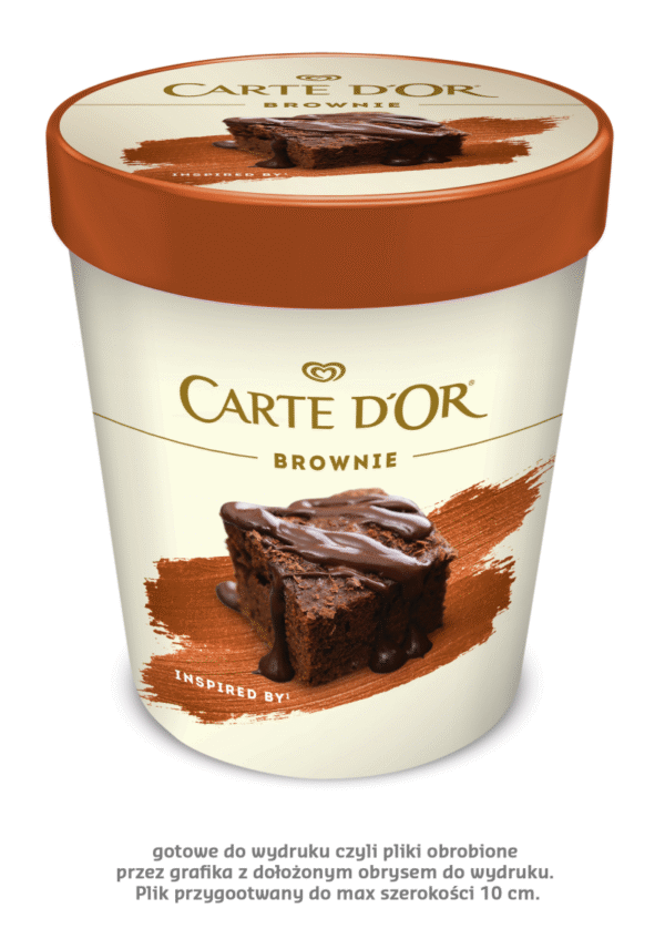 CDO BROWNIE (8X430ML)ALGIDA.