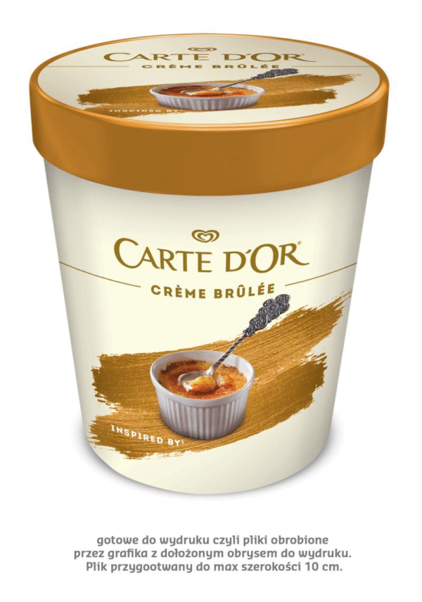 CDO CREME BRULEE (8X430ML)ALGIDA.