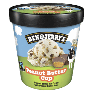 B&J PEANUT BUTTER (8x465ml).