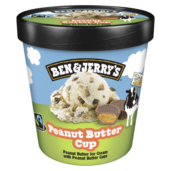 B&J PEANUT BUTTER (8x465ml).