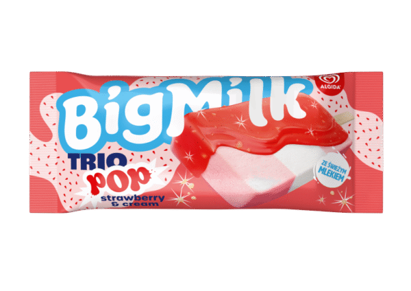 BIG MILK TRIO OWOCOWY 30szt (90ml).