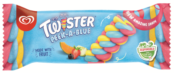 TWISTER PEEK BLUE MELON (35 szt) ALGIDA.