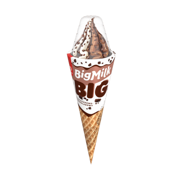 BIG MILK ROŻEK COOKIE&CREAM (24x140ml) ALGIDA.