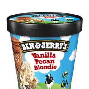 B&J VANILIA PECAN BLOND 465 ml (8szt).