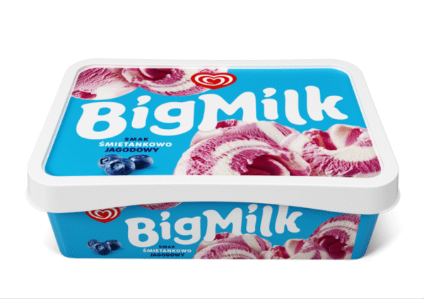 BIG MILK JAGODA 6x900ml ALGIDA