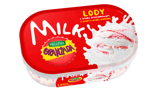 LODY ORANŻADA MILK FAMILY (4szt x 900ml)