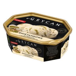 GRYCAN 900ML ŚMIETANKOWE Z PISTACJAMI I Z SOSEM PISTACJOWYM (4szt)