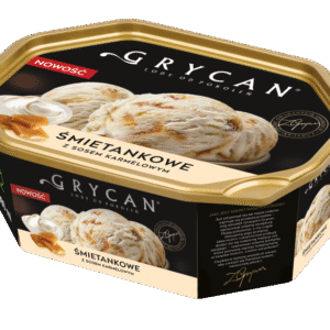 GRYCAN ŚMIETANKOWE Z SOSEM KARMELOWYM 900ml (4szt)