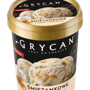 GRYCAN ŚMIETANKOWE Z SOSEM KARMELOWYM 480ml/6szt
