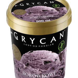 GRYCAN 0.5L BORÓWKOWE Z NUTĄ WANILII (6szt).