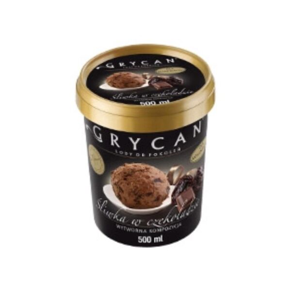 GRYCAN 0.5L ŚLIWKA W CZEKOLADZIE (6szt) K.