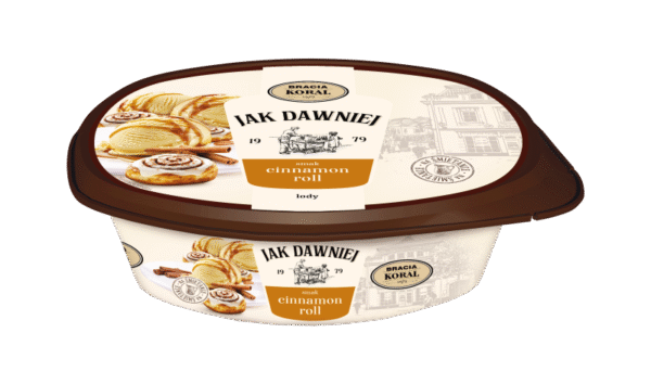 JAK DAWNIEJ CINNAMON ROLL 900ml/6szt KORAL.