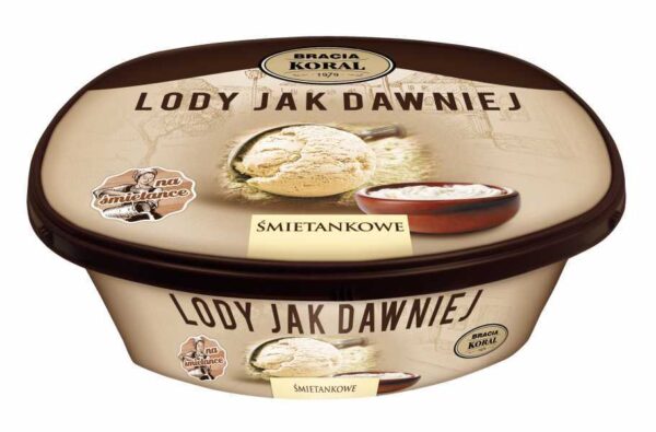 JAK DAWNIEJ WANILIOWE 900ml (6szt) KORAL.