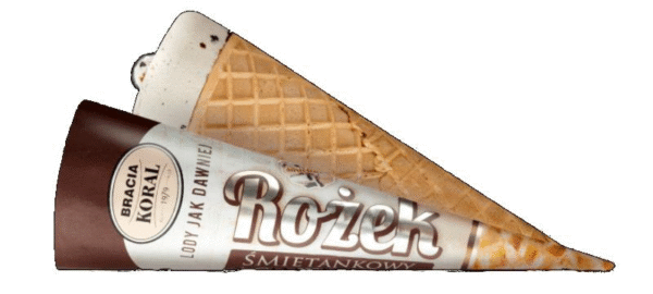 JAK DAWNIEJ ROŻEK ŚMIET.Z CIASTECZKAMI (24szt) KORAL.