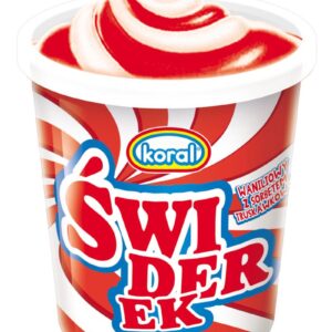 KUBEK ŚWIDEREK TRUSKAWKA (24szt) 150ml.
