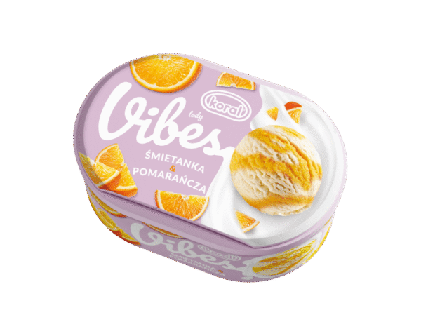 VIBES ŚMIETANKOWE Z SORB. POMAR 1L KORAL (6szt).