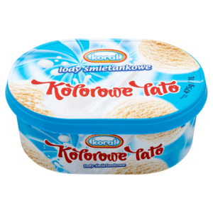 KOLOROWE LATO ŚMIETANKA 1L (6szt).
