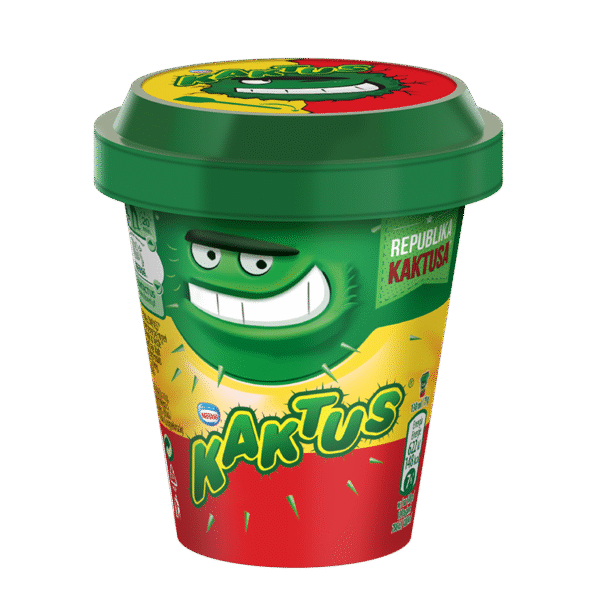 KUBEK KAKTUS CYTRYNA/TRUSK (24szt) 130ml NESTLE.
