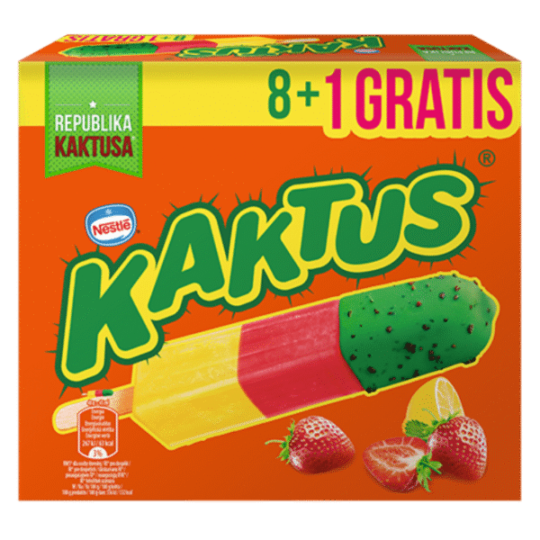 KAKTUS MULTIPAK TRUSKAW(8+1) 5x9x45ml NESTLE.