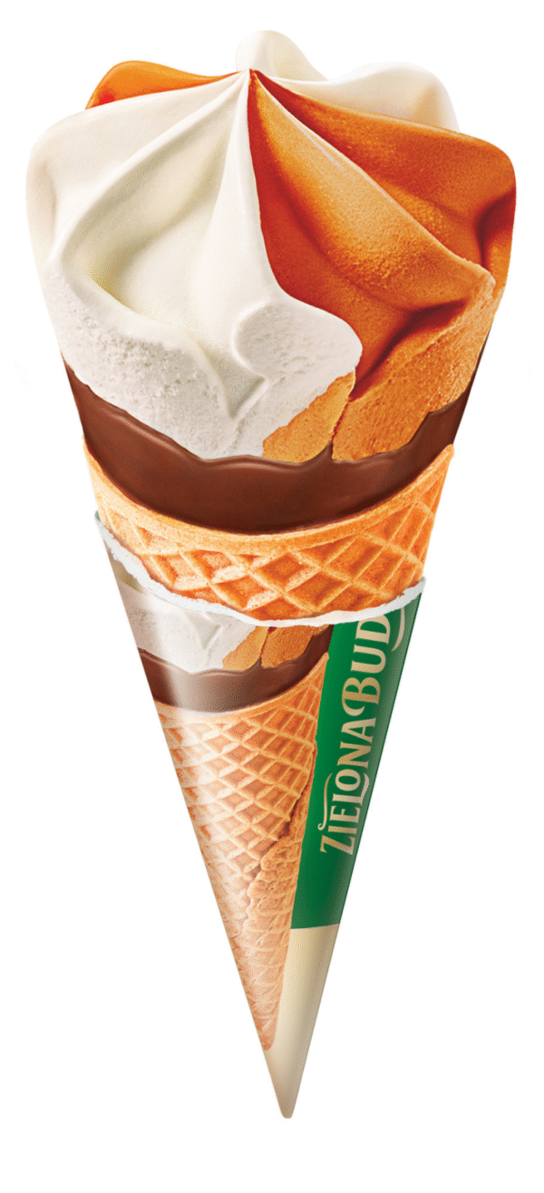 MIX ZB ROŻEK SŁONY KARMEL/TRUSKAWKA (2x18szt x110ml) ZIELONA BUDKA.