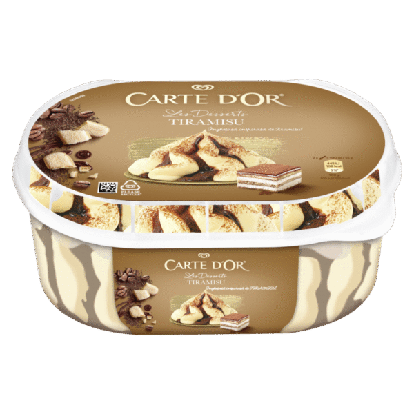 CARTE D`OR TIRAMISU 825ml  (6szt).
