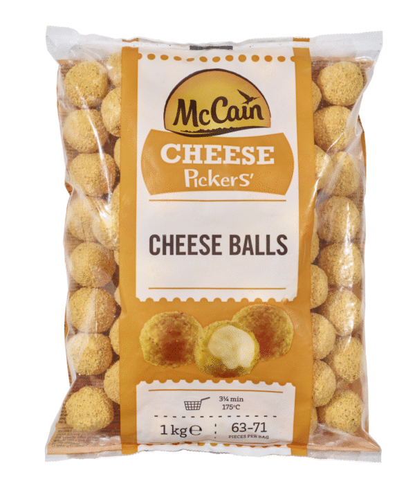 CHEESE BALLS 1 KG MC CAIN