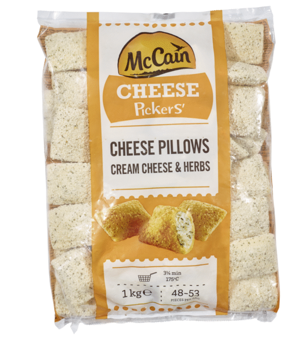 CHEESE PILLOWS CREAM C&H 1 KG MC CAIN (PODUSZECZKI SER/ZIOŁA)