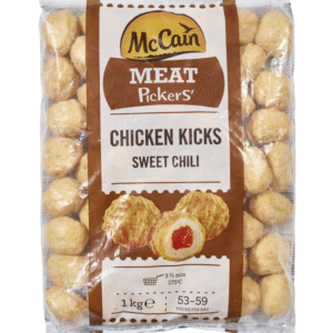 CHICKEN KICKS SWEET CHILI 1KG MC CAIN.