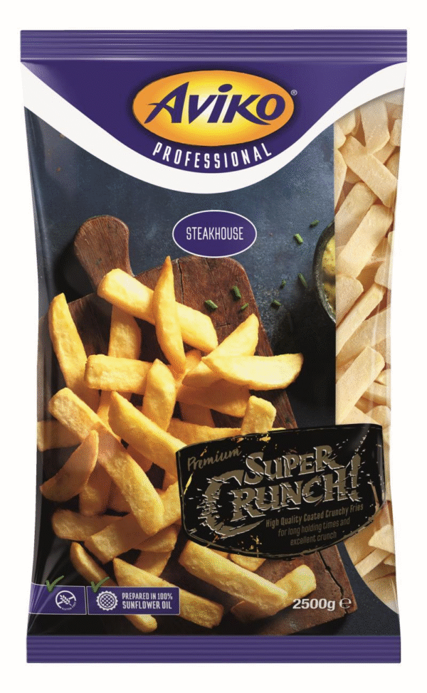POMMES FRITES STEAKHOUSE (2.5KG) AVIKO.