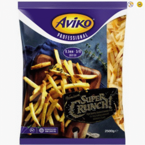 SUPER CRUNCH FRIES 9.5MM ZE SKÓRKĄ (2.5KG) AVIKO.