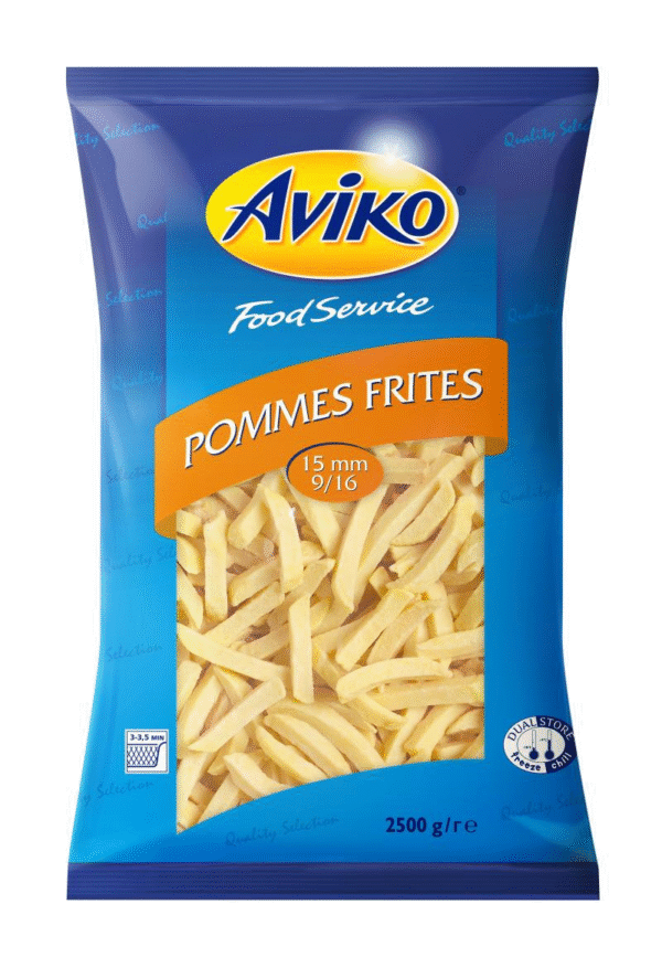 FRYTKA BELGIJSKA 15MM (2.5KG) AVIKO.