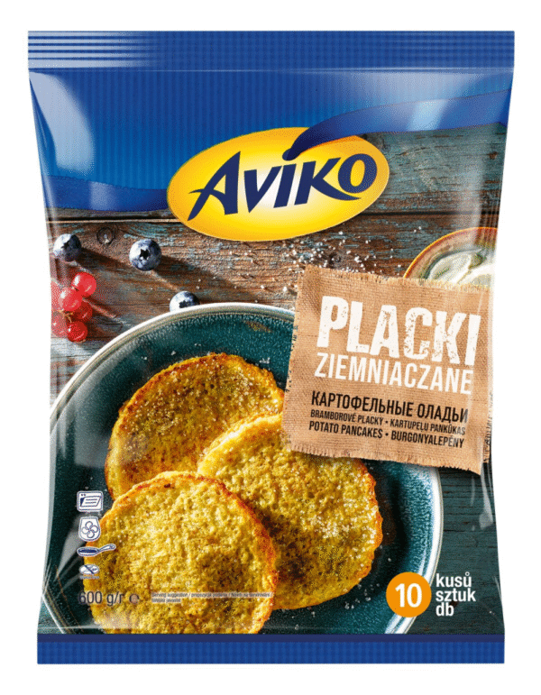 PLACKI ZIEMNIACZANE 600G AVIKO.