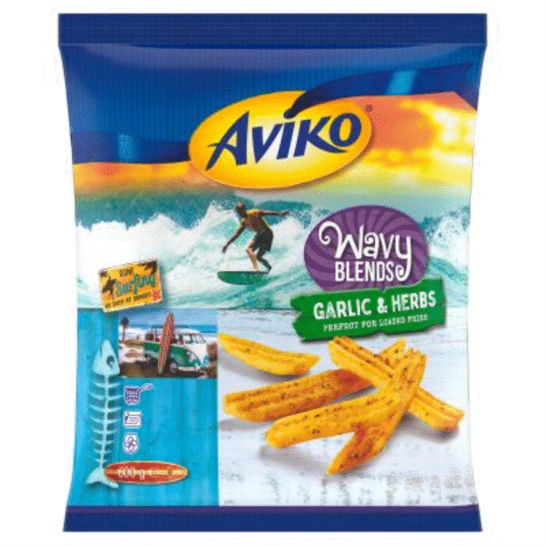 WAVY BLENDS GARLIC&HERBS 600g AVIKO.