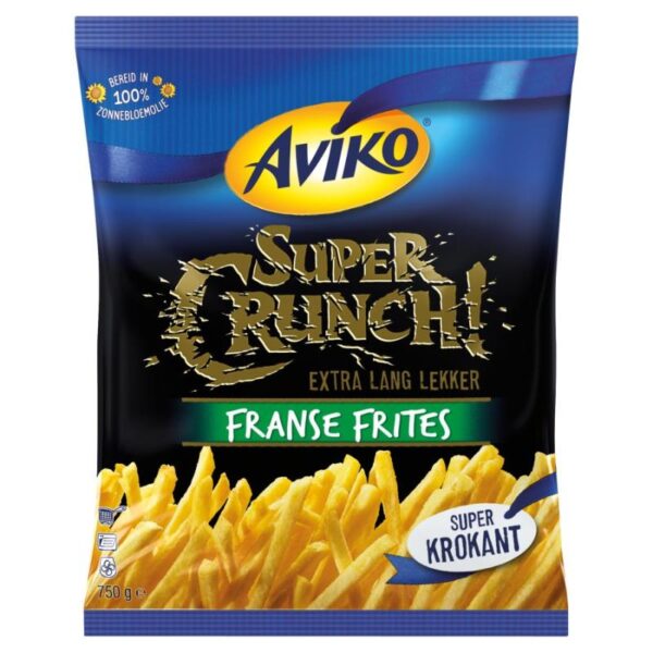 FRYTKA SUPER CRUNCH CIENKIE/DŁUGIE 750g AVIKO.