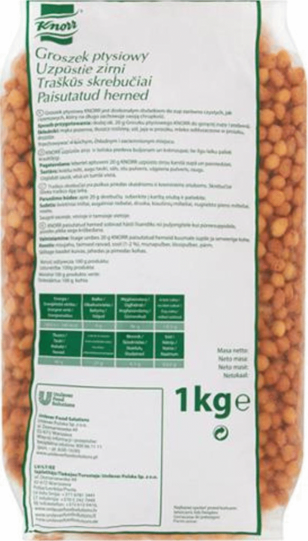 KNORR GROSZEK PTYSIOWY 1KG.