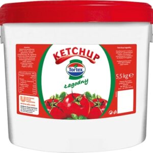 TORTEX KETCHUP ŁAGODNY 5,5KG