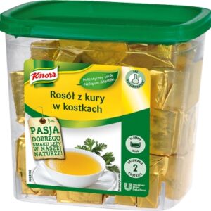 KNORR ROSÓŁ Z KURY KOSTKA 700G.