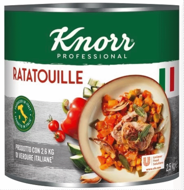 KNORR RATATOUILLE 2.5 KG.