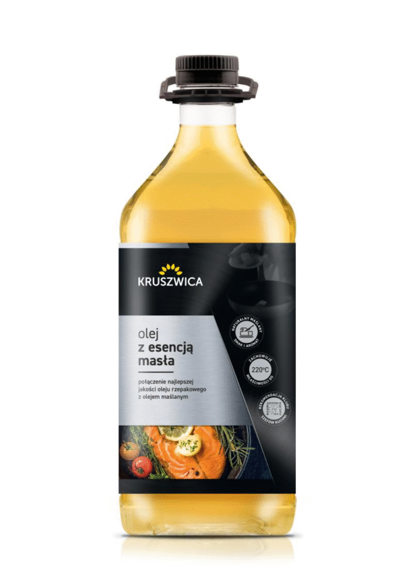 KRUSZWICA OLEJ Z ESENCJĄ MASŁA 2L BUTELKA.