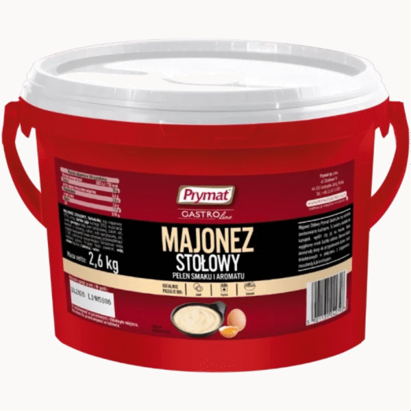 PRYMAT MAJONEZ STOŁOWY 2600G