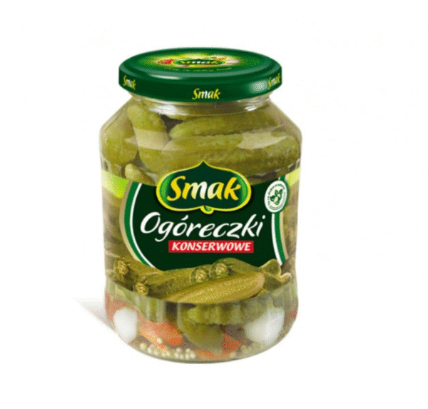 SMAK OGÓRECZKI KONSERWOWE 670G.