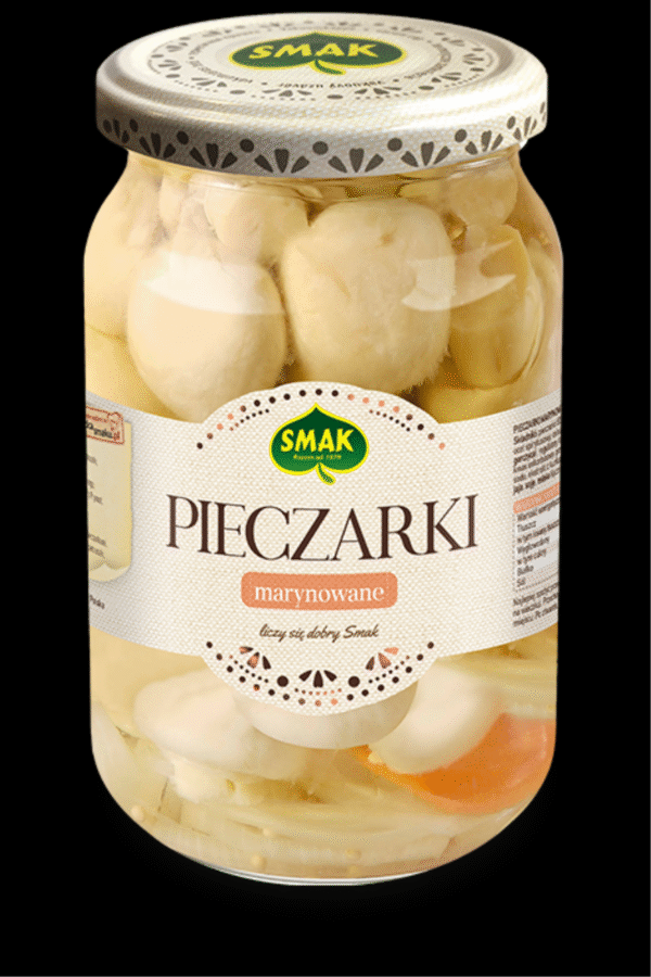 SMAK PIECZARKI MARYNOWANE 750G.